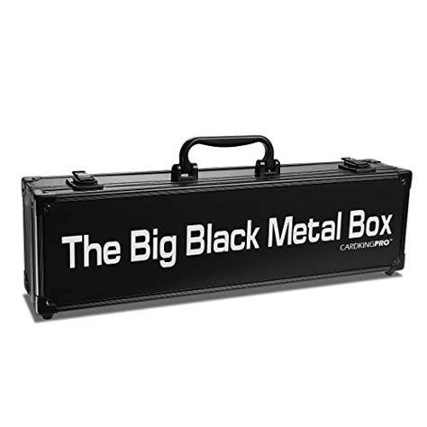 cards against humanity the big black metal box|The Big Black Metal Box, Compatible with Cards .